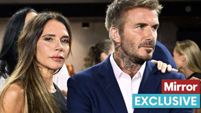 Victoria Beckham slapped her husband, David, 