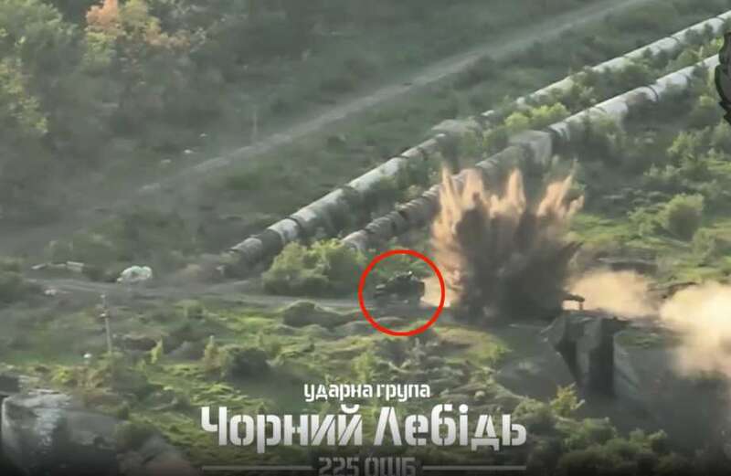 Watch the video to see the daring Ukrainian truck escape Putin