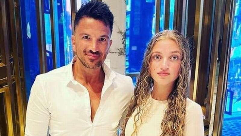 Peter Andre is impressed by how hard daughter Princess is working (Image: Princess Andre/Instagram)