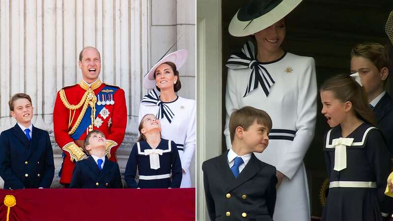 Prince Louis was on top form at the Trooping ceremony