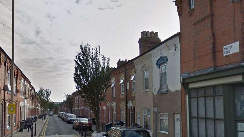 The row broke out when a delivery van blocked a road (Image: Leicester Mercury/BPM Media)