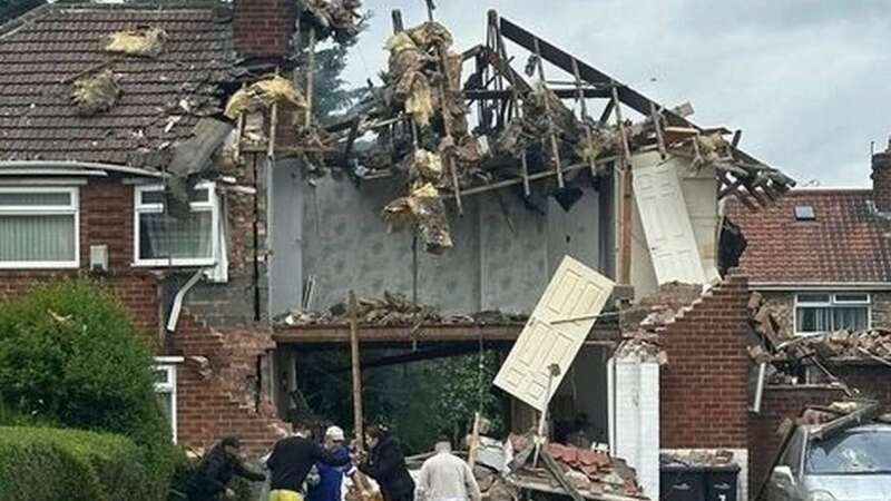 House explodes in 