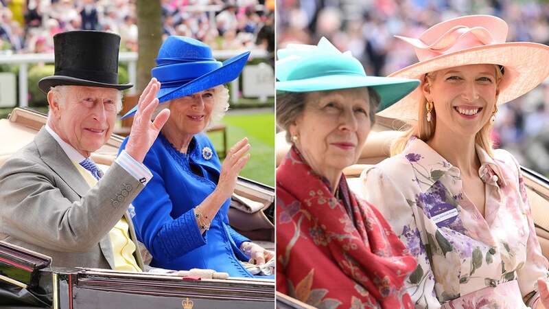 King Charles and Queen Camilla arrive for the first day of Royal Ascot (Image: Chris Jackson/Getty Images)