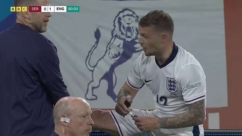 Kieran Trippier used pickle juice to combat cramp (Image: BBC)