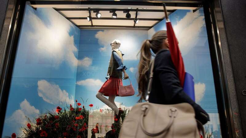 The Gucci store window in the Via Montenapoleone fashion district, Milan, Italy (Image: Copyright 2020 The Associated Press. All rights reserved)