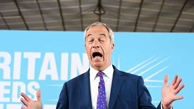 NIgel Farage launches Reform manifesto (Image: Victoria Jones/REX/Shutterstock)