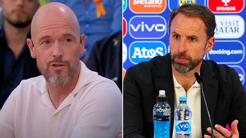 Gareth Southgate, Head Coach of England, speaks to the media (Image: UEFA via Getty Images)