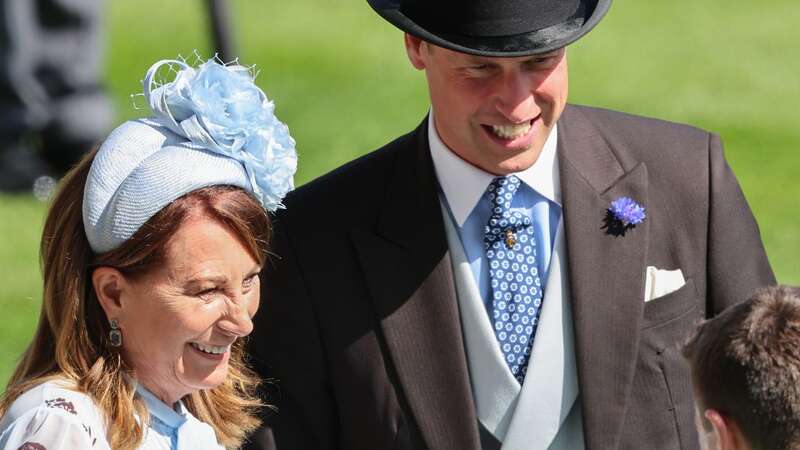 Prince William has a close bond with his mother-in-law Carole (Image: Getty Images)