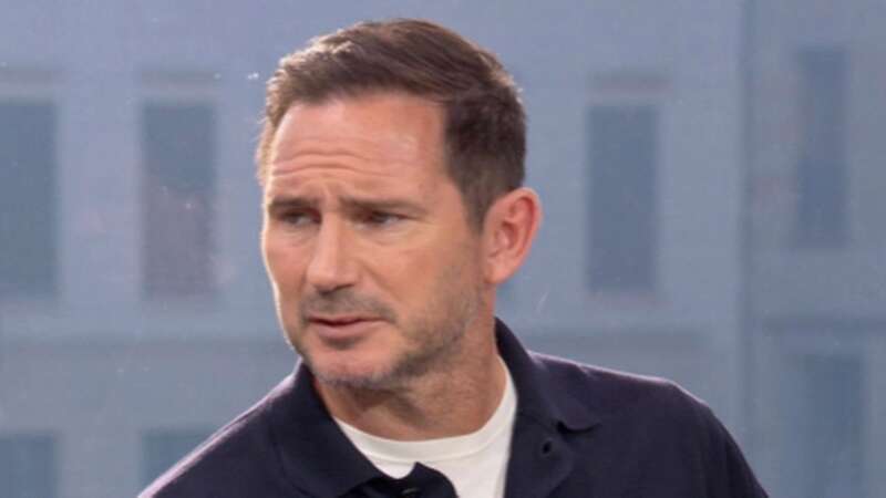 A body language expert says Frank Lampard was angry and in disbelief at the joke (Image: BBC)