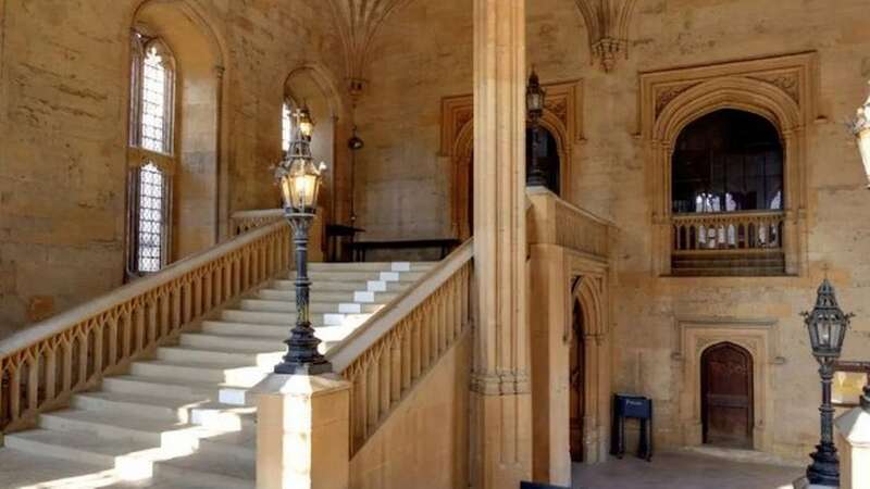 The staircase at Christ Church will be instantly recognisable to Harry Potter fans