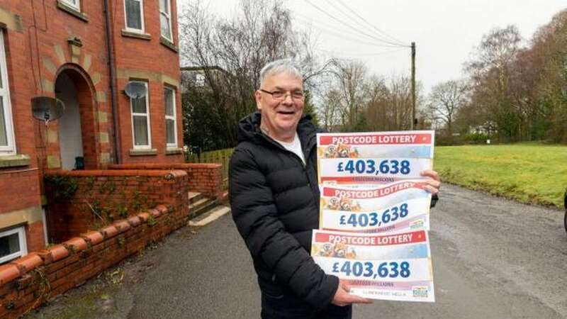 Kevin Jones won £1.2million on People’s Postcode lottery in January (Image: People