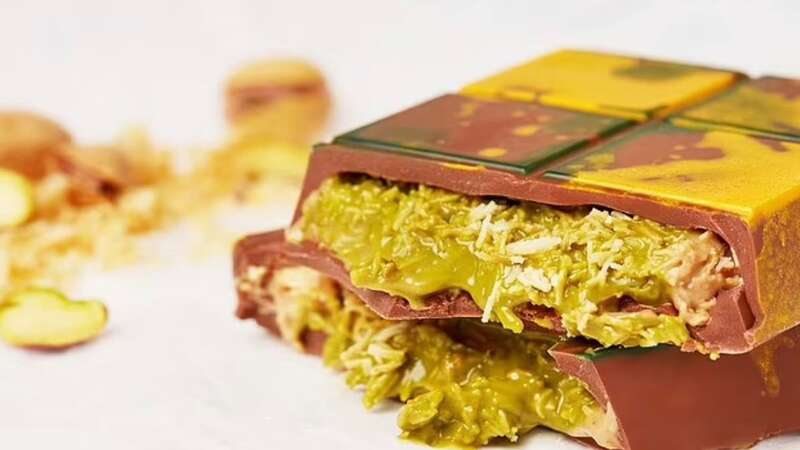 The viral chunky bar is only available in Dubai (Image: Fix Chocolatier)