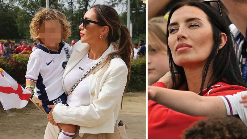 Lauryn Goodman and Annie Kilner have been seen at the England match