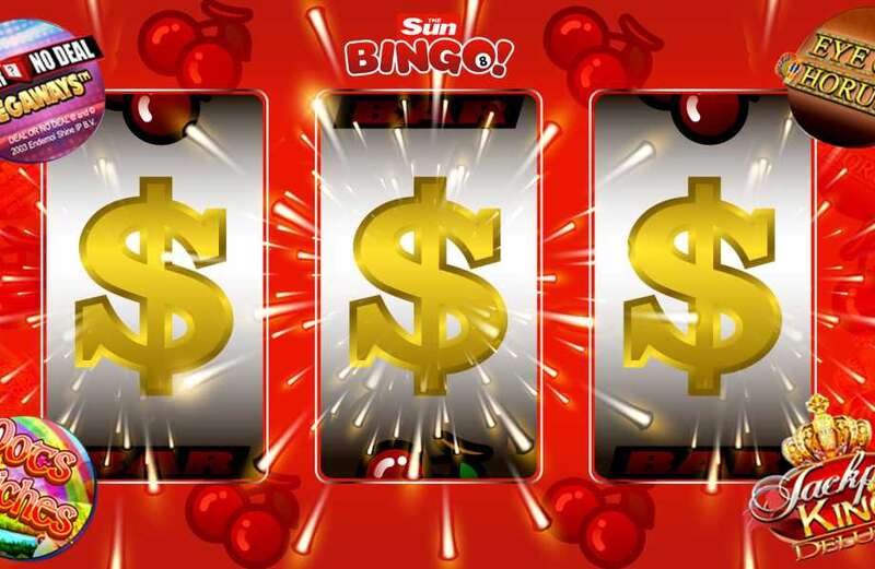 Jackpot King Deluxe slots have a £1.9m jackpot that could be won on ANY game