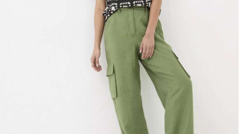 The FatFace cargo pants are perfect for the summer months (Image: FatFace)