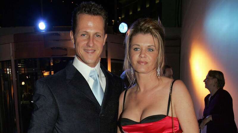 Michael Schumacher with his wife Corinna before his life-changing accident (Image: AFP via Getty Images)