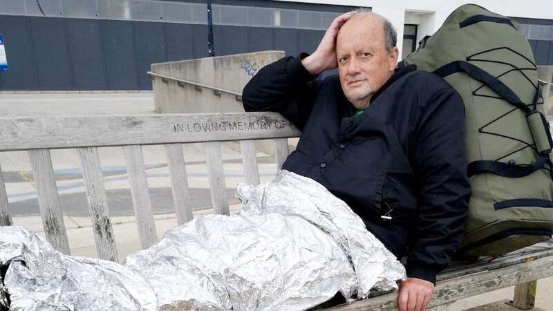 Gary Evans, 65, has suddenly become homeless (Image: Gary Evans/SWNS)