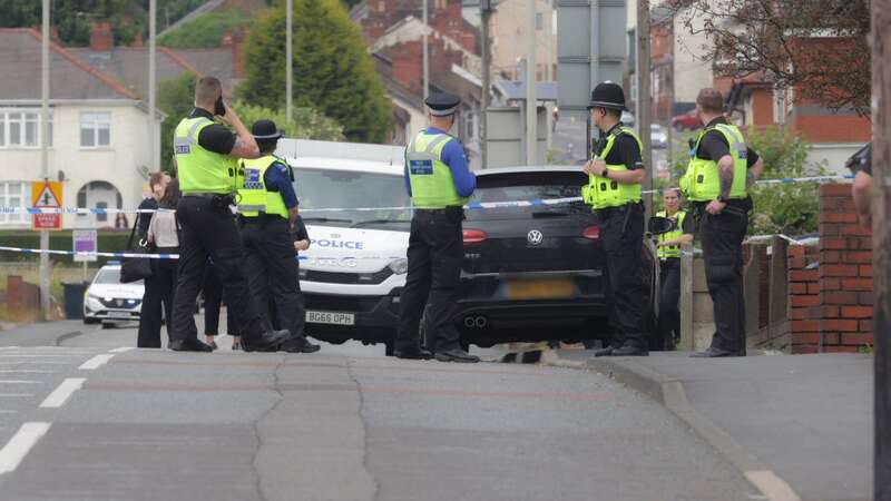 Man dies after stabbing horror as armed police 