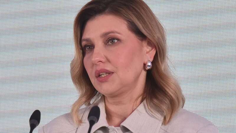 The First Lady of Ukraine has sent a powerful plea to the West (Image: Anadolu via Getty Images)