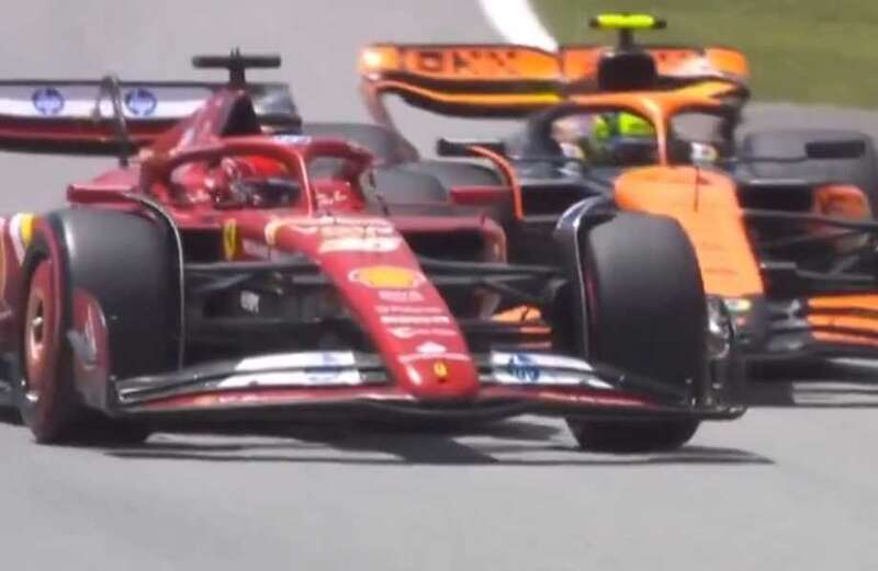 F1 fans stunned by dramatic incident in practice for the Spanish GP