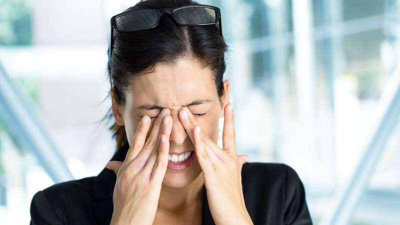 Shoppers are loving this cooling eye mask for soothing the symptoms of dry eyes and hayfever (Image: Getty Images/iStockphoto)