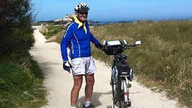 Tony Newton is riding from Chorley, Lancashire, to the Isle of Skye in Scotland