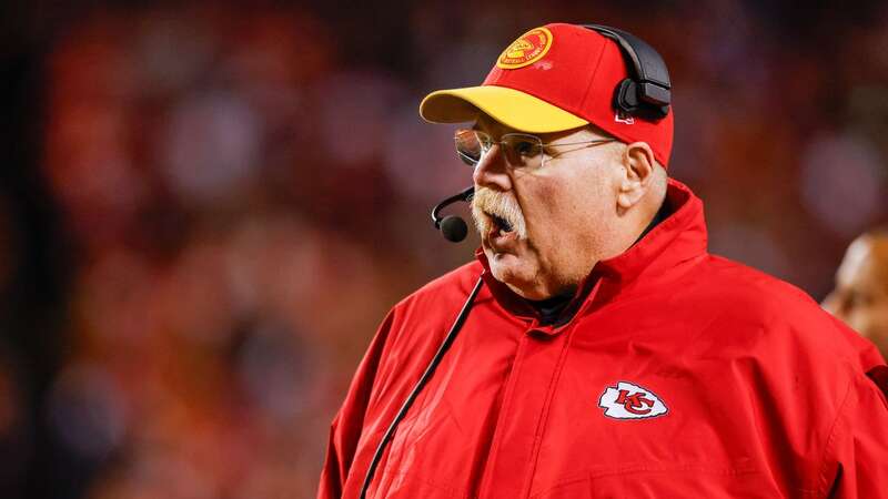 Andy Reid once ate 60 cheeseburgers when filming a commercial with Patrick Mahomes (Image: Getty Images)