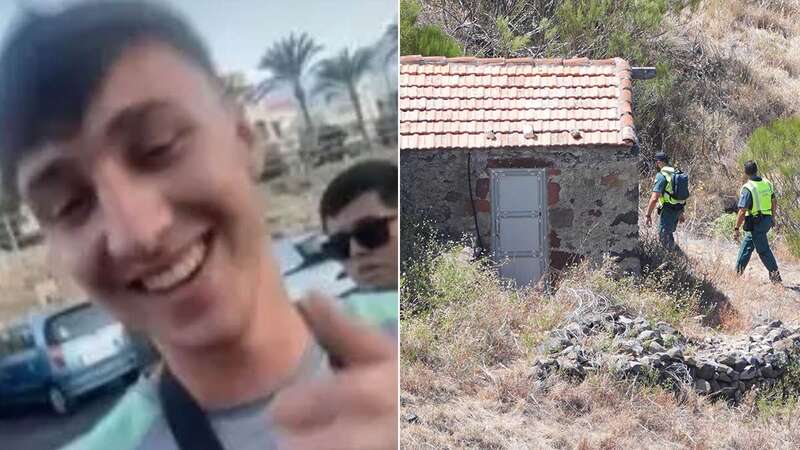 Watch as Jay Slater search teams descend on small buildings after phone clue