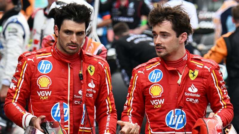 Carlos Sainz and Charles Leclerc clashed during the Spanish Grand Prix (Image: Formula 1 via Getty Images)