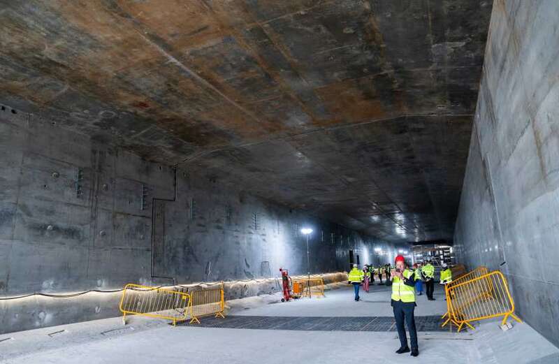 Cars will be able to make the 18km journey in just 10 minutes