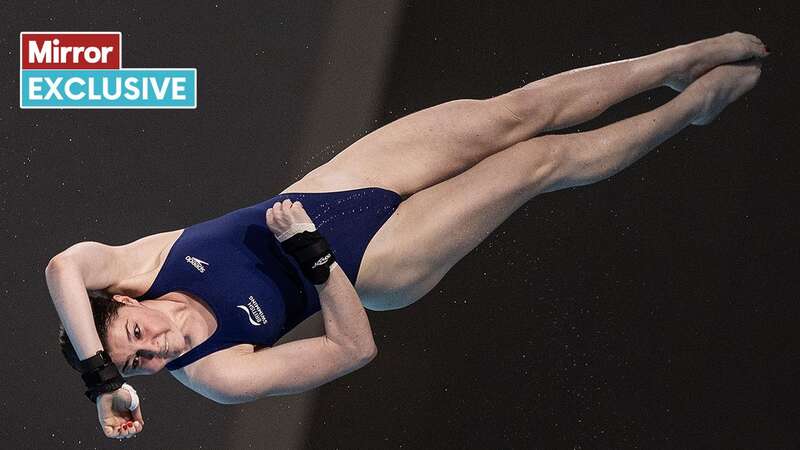 Andrea Spendolini-Sirieix at a photoshoot after she was confirmed to compete in Paris this summer.