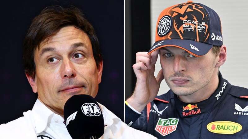 Toto Wolff would dearly love for Max Verstappen to replace Lewis Hamilton at Mercedes (Image: Formula 1 via Getty Images)