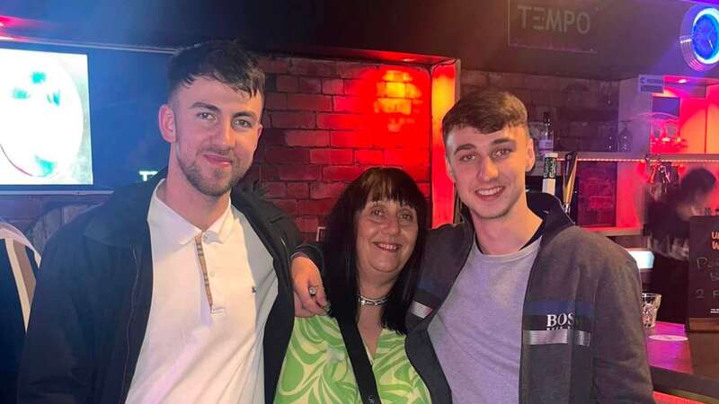 Missing Jay slater (r) with mum Debbie and brother Zak (Image: SOLARPIX.COM)