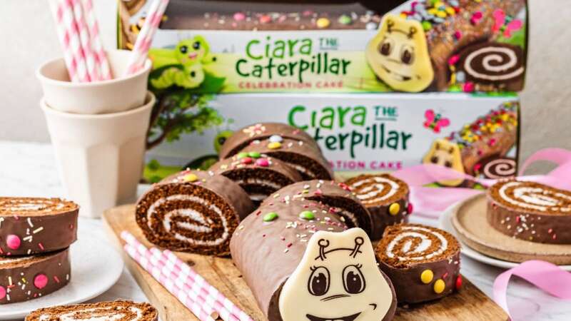 Lidl has now launched its own caterpillar cake named Ciara (Image: Lidl)