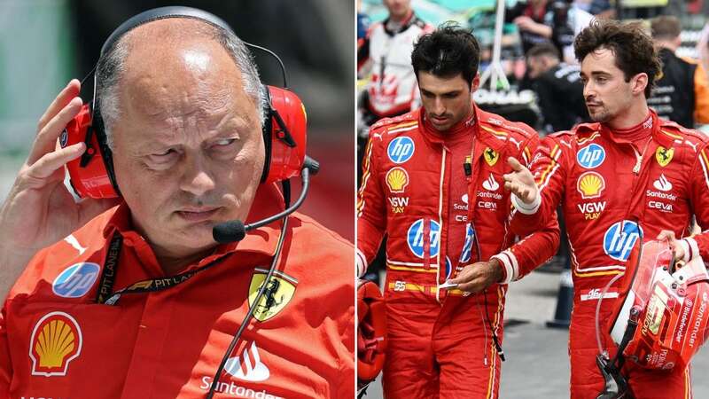 Carlos Sainz and Charles Leclerc clashed during the Spanish Grand Prix (Image: Formula 1 via Getty Images)