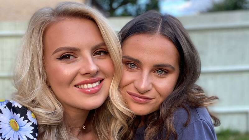 Mollie Oakley, pictured with a friend, has told of her battle with Topical Steroid Withdrawal (Image: mediadrumimages / @MollieOakley)