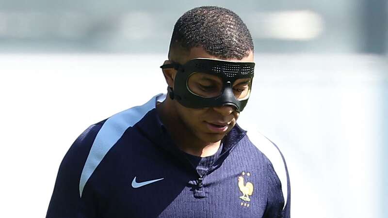 Kylian Mbappe broke his nose in France