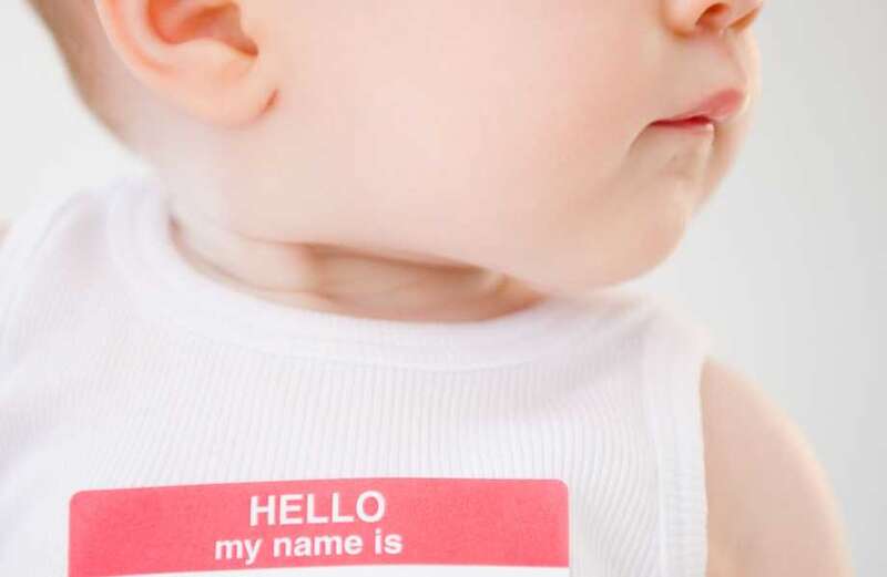 Scroll down to hear about another baby name fail