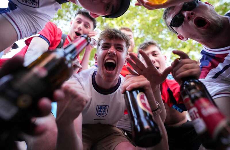 Germany are pleading with Brits to go teetotal tonight - not because of hooligans - but the intense heat