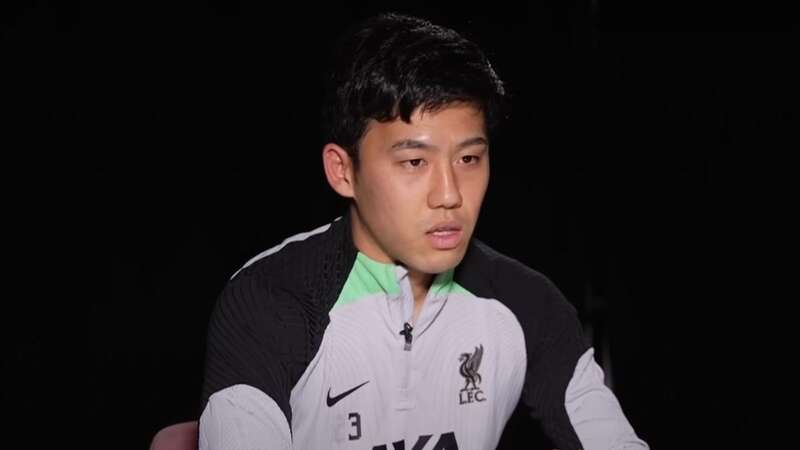 Wataru Endo wants Liverpool to sign another defensive midfielder this summer (Image: Sky Sports)