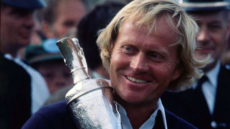 British Open 1978. St Andrews, Scotland, July 1978. Jack Nicklaus with Open Championship trophy.