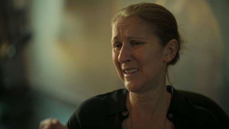 Devastated Celine Dion breaks down in tears as she demonstrates 