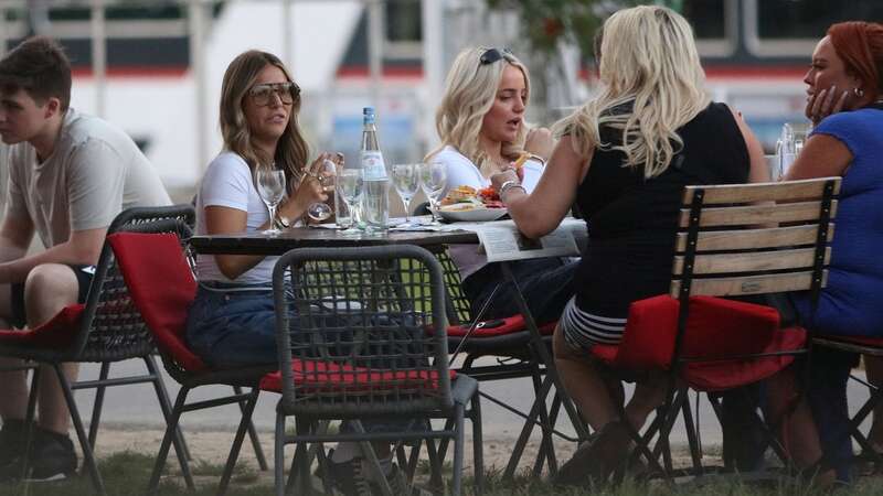 England Wags enjoy brunch as Saka