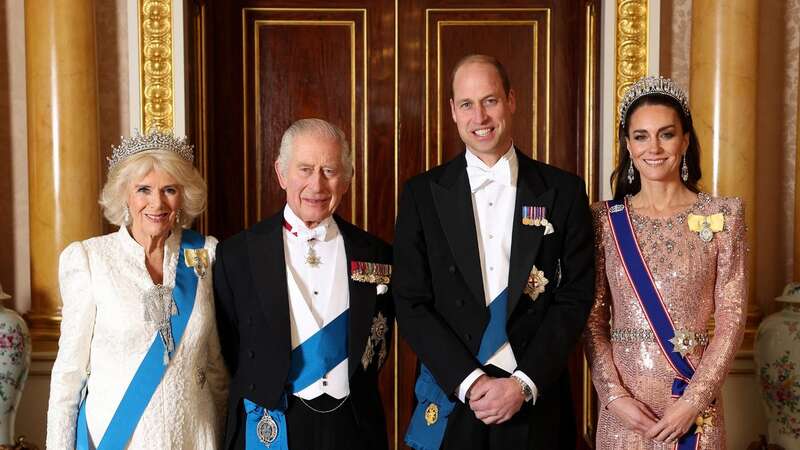 There are strict rules that even senior rules must follow at official state banquets (Image: POOL/AFP via Getty Images)