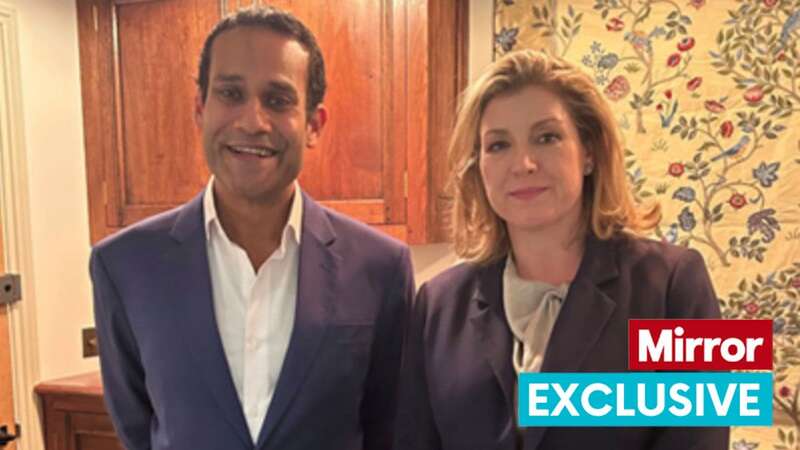 Tory candidate Neil Mahapatra with cabinet minister Penny Mordaunt (Image: neilfortw.com)