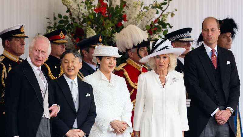 Emperor Naruhito is on a three day state visit from Japan (Image: Samir Hussein/WireImage)