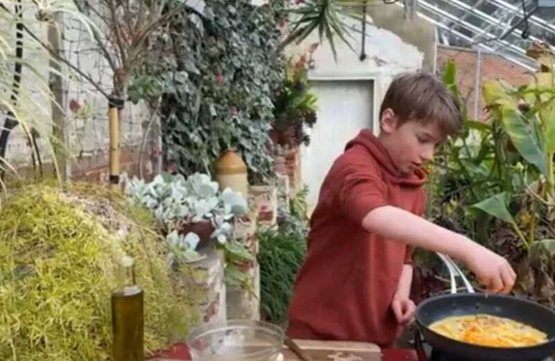 Famous chef's young son launches cooking show with debut just days away