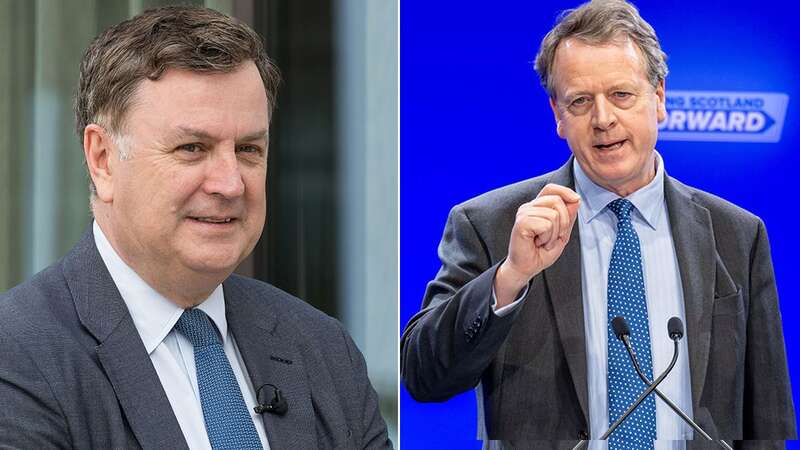 Work and Pensions Mel Stride (above) was sent out on the morning broadcast round to bat for Scottish Secretary Alister Jack (Image: Wiktor Szymanowicz/REX/Shutterstock)