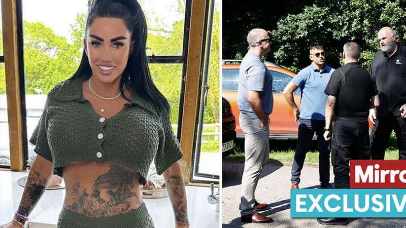 Katie Price’s £2m Mucky Mansion is swarmed by bailiffs amid her bankruptcy