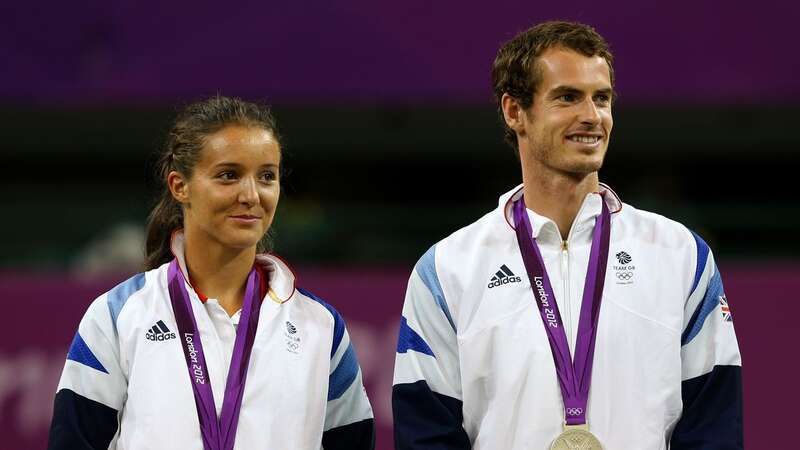 Laura Robson won a silver medal with Andy Murray in 2012 (Image: Clive Brunskill/Getty Images)